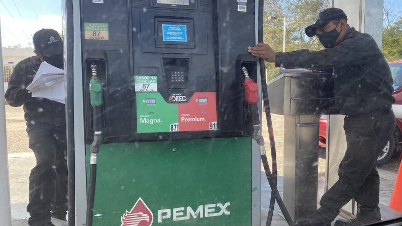 Gasolina en Mérida: de las más baratas, según Profeco
